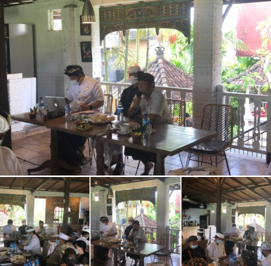Kepala Kantor hadiri Rapat Bersama PHDI Kota Denpasar Terkait Pendataan Tempat Ibadah dan Sulinggih Wilayah Kecamatan Denpasar Timur