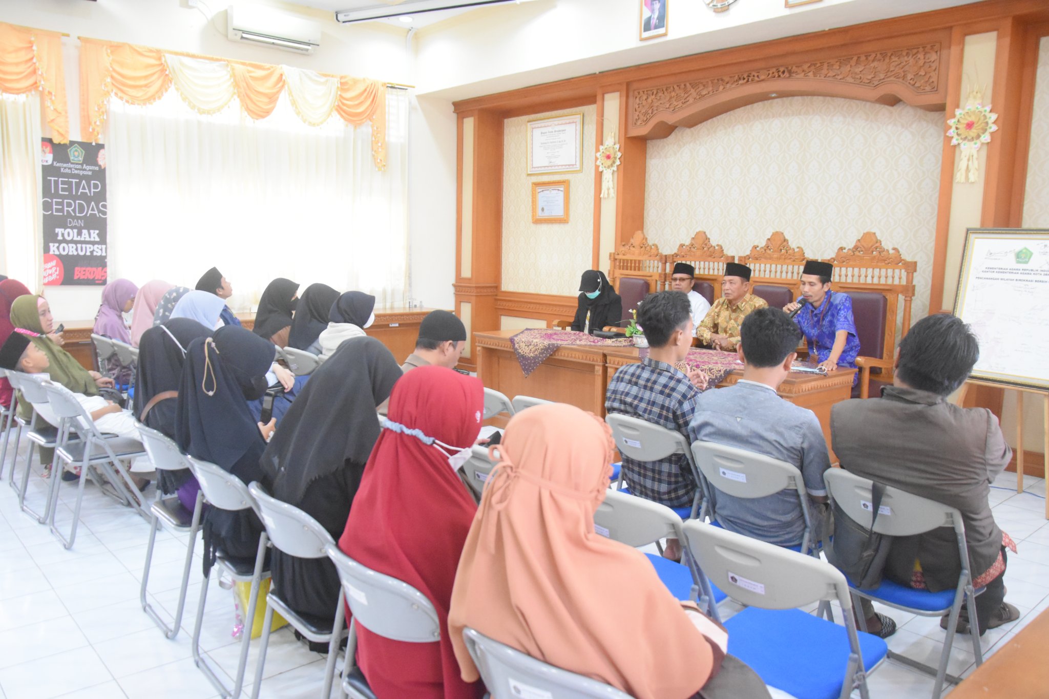 Sambut Kegiatan MTQ XXIX Provinsi Bali Tahun 2022, LPTQ Kota Denpasar Lakukan Pembinaan Terhadap Peserta MTQ Perwakilan Kota Denpasar